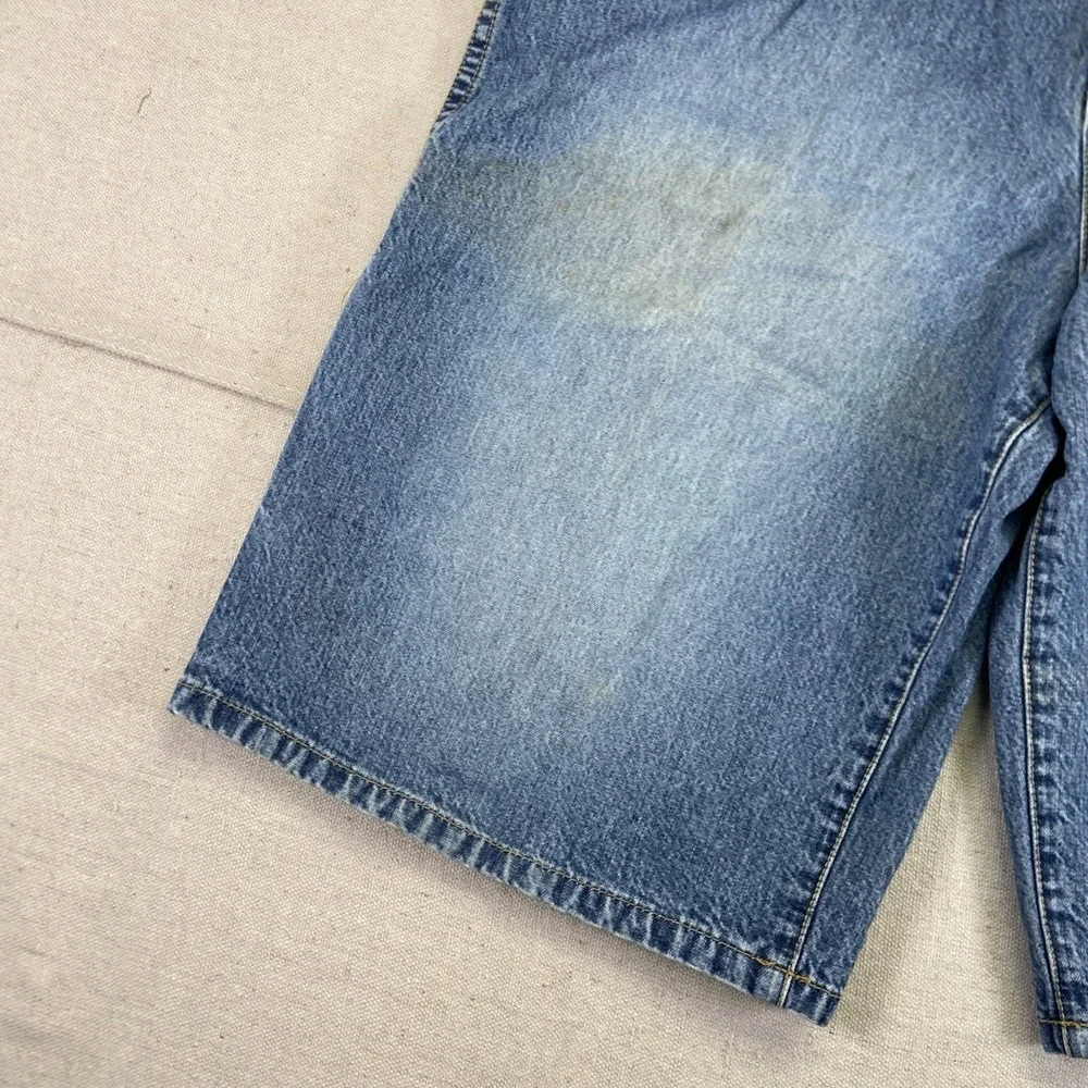 Tommy Hilfiger Shorts Mens 34 Carpenter Jorts Jean Hip Hop Vintage 90s Y2k
